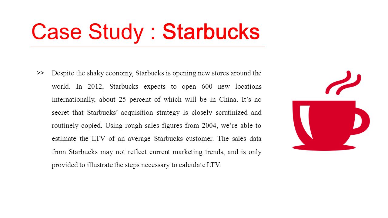 Starbucks Coffee Company SWOT Analysis & Recommendations